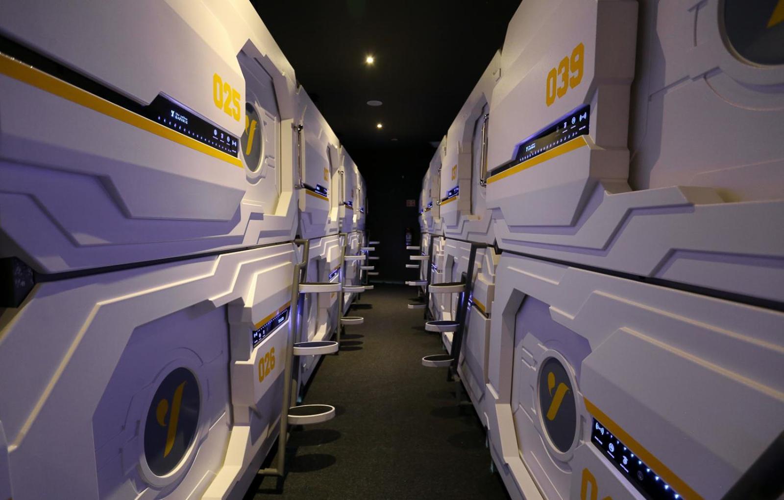 The Yellow Capsule Cancun Close To Airport المظهر الخارجي الصورة