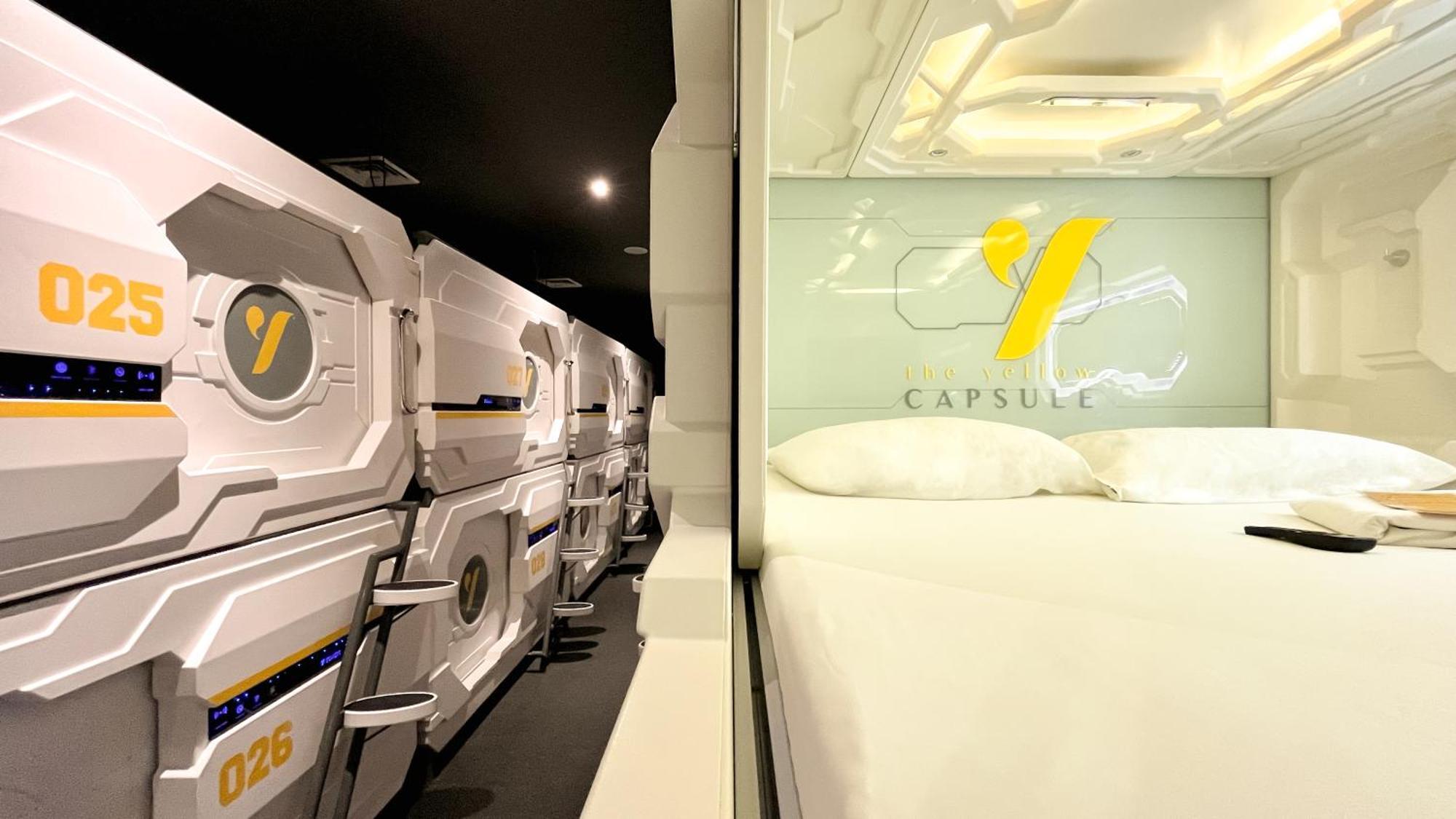 The Yellow Capsule Cancun Close To Airport المظهر الخارجي الصورة